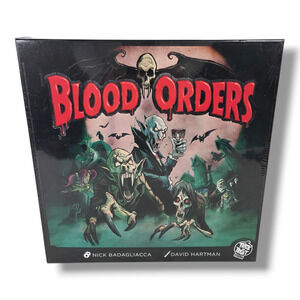 Blood Orders Board Game New Sealed Trick-Treat Studios Vampire Strategy Ages 13+